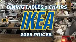 IKEA | DINING TABLE, CHAIR, BAR STOOL, FOLDING CHAIR & DINING SET | PART 3 | Dan and Dowen