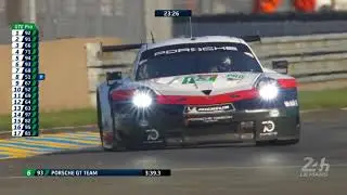 Fastest time in LMGTE Pro for Porsche in practice session - 24 Heures du Mans