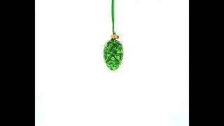 1911 The Bay Tree Mini Glass Egg Ornament 2.9 Inches (LL-762)