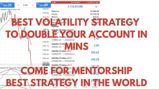Master of volatility . flipping small 30$ account into 500$ in 1 hours ask me how