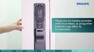 Philips Smart Lock DDL720-MVP-17HWS Instruction Guide