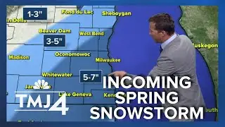 Winter Storm Warning: Heavy, wet snow moves into Wisconsin