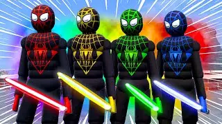 SPIDER-MAN GAME TEAM Takes on Random Enemies - Epic Ragdoll Physics ACTION
