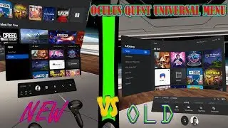 Универсальное меню Oculus Quest