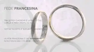 Fede nuziale modello FRANCESINA - Gerla Le Fedi