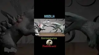 Godzilla (clay motion) #dinosaur #animation #jurassicworld
