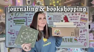 Y2K Book Vlog 💿 Journaling, Book Shopping, & Book Haul