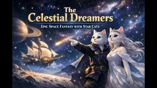 👑🚀Princess Lyra&rsquo;s Celestial Voyage | Epic Space Fantasy Story | 星の旅 | 星空の冒険 #cat #animation  p3