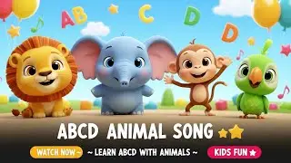 ABC Song for Kids | Learn Alphabet with Fun Rhymes | Kidzania