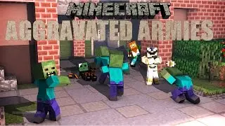 Minecraft Minigames - Aggravated Armies ft. ItsKnowy and Rustydogt