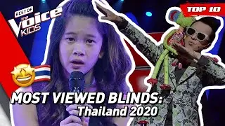 TOP 10 | MOST VIEWED Blind Auditions of 2020: Thailand 🇹🇭 | The Voice Kids