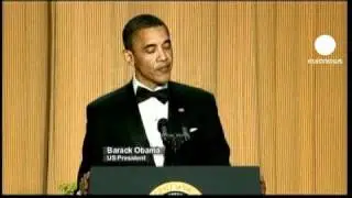 Obama plays the Trump card to raise a laugh