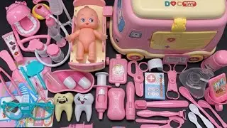 5: 11Minutes Satisfying With Unboxing Ambulance Doctor Set ASMR ( no music)