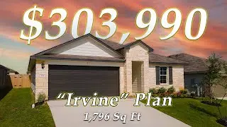Room to Grow! 4-Bed DR Horton Home Tour in Seguin TX | Irvine Plan