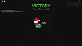 CHRISTMAS RAID SOLO! IN ANIME FIGHTERS SIMULATOR!