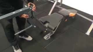 York Diamond Folding Olympic Bench