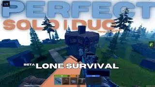 Simple | Solo/Duo Base Design (Lone Survival) | How to Build | High Storage | Strong Base Defense