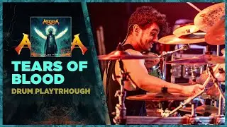 TEARS OF BLOOD - ALBUM VERSION - ANGRA - BRUNO VALVERDE - DRUM PLAYTHROUGH