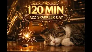 2 Hours Cozy Jazz Bar with Sleeping Cat 🐈‍⬛｜Relax • Work • Sleep