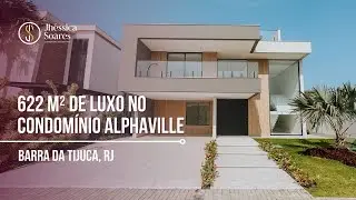 CUSTO BENEFÍCIO NA GRIFE DOS IMÓVEIS! Casa no Alphaville, Barra da Tijuca - JHESSICA SOARES IMÓVEIS