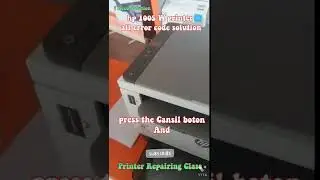 LaserJet Tank MFP 1005w Error 61 Solution #hpsupport #hp1005new #errorcode hp printer Er 61