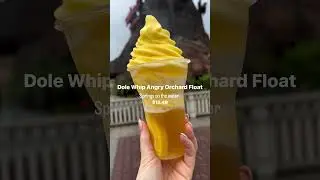 Angry Orchard Dole Whip Float: Walt Disney World, Disney Springs #disney #disneyvlogger #disneyworld