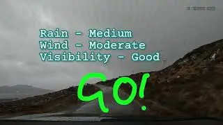 Bealach na B&agrave; failed attempt in extreme weather condition | 4K Dashcam Tours