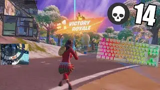 14 BOMB Solo Win Full gameplay | Roccat Vulcan tkl pro ASMR | Fortnite Chapter 3