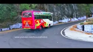 KOLLIMALAI: R.S. Travel Bus Turn on the Full View of Kolli Hills 30th Bend Road Namakkal.