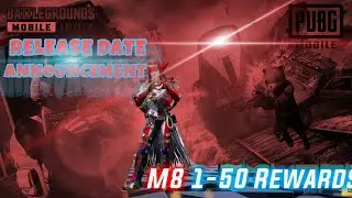 ROYALE PASS M8 INGAME EXCLUSIVE LOOK | BGMI FREE M416 FIRST LOOK | PUBGM RPM8 | JJK MODE RELEASE 🔥❤️