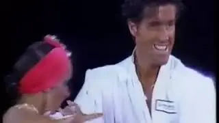 Donnie Burns and Gaynor Fairweather Cha Cha and Rumba 1990