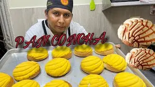 El pan concha Fácil y familiar 