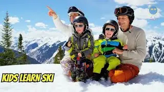 Kids Ski Lessons with the World's Goofiest Coach (Lesson 1)
