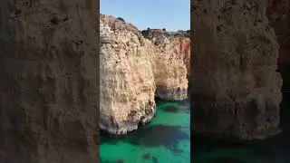 Lagos, Portugal by Drone Part 2 | Cliffside Views of the Atlantic Ocean #dji #portugal #algarve