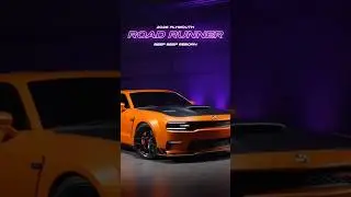 Beep Beep! 🏎️ The 2026 Plymouth Roadrunner concept car.