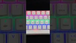Snpurdiri 60% Mechanical Gaming Keyboard, LED Backlit Gaming Mechanical Keyboard #mechanicalkeyboard