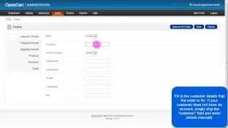 Pre Generated Orders for OpenCart 1.5.2 onwards