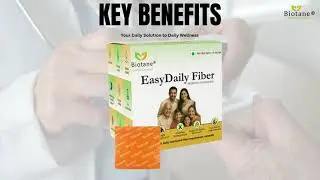 Biotane EasyDaily Fiber | Prebiotic Fiber for Gut Health,Maintains Cholesterol & Weight Management