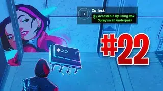 Accessible by using ROX Spray in an Underpass - FORTBYTE #22 LOCATION - FortByte Challenges