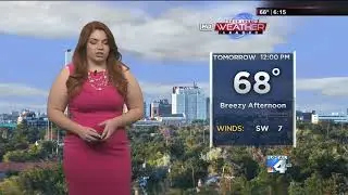 KAMR-4, Amarillo, TX, 6 pm newscast weather segment, March 30, 2018