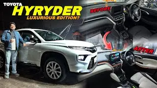 TOYOTA HYRYDER MODIFICATION 2026 ✅| HYRYDER BASE TO TOP✅ | HYRYDER MODIFICATION 🔥 ( LUXURIOUS LINE )
