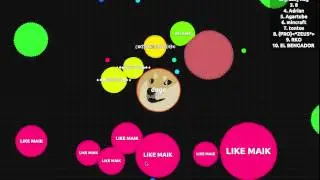 Agar io #3 Go Doge! with Omar