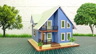 Easy to Make  Cardboard House