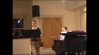 Winchester Community Music School Annegret Klaua Faculty Recital 2007