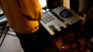 Tarik Sabar Banging Out A Beat