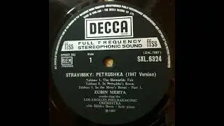 Petrouchka - Stravinsky - Los Angeles Philharmonic Orchestra - Zubin Mehta - Shibley Boyes