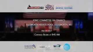 Joint Committee on Finance - Ellsworth, WI