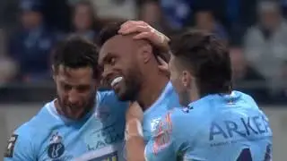 TOP 14 - Essai de Sireli MAQALA (AB) - RC Vannes - Aviron Bayonnais
