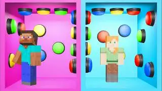 100 MYSTERY BUTTONS  part8  #minecraft  #jumpscare  #mrbeast