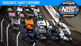 World of Outlaws NOS Energy Drink Sprint Cars | Huset&rsquo;s Speedway | June 21, 2023 | HIGHLIGHTS